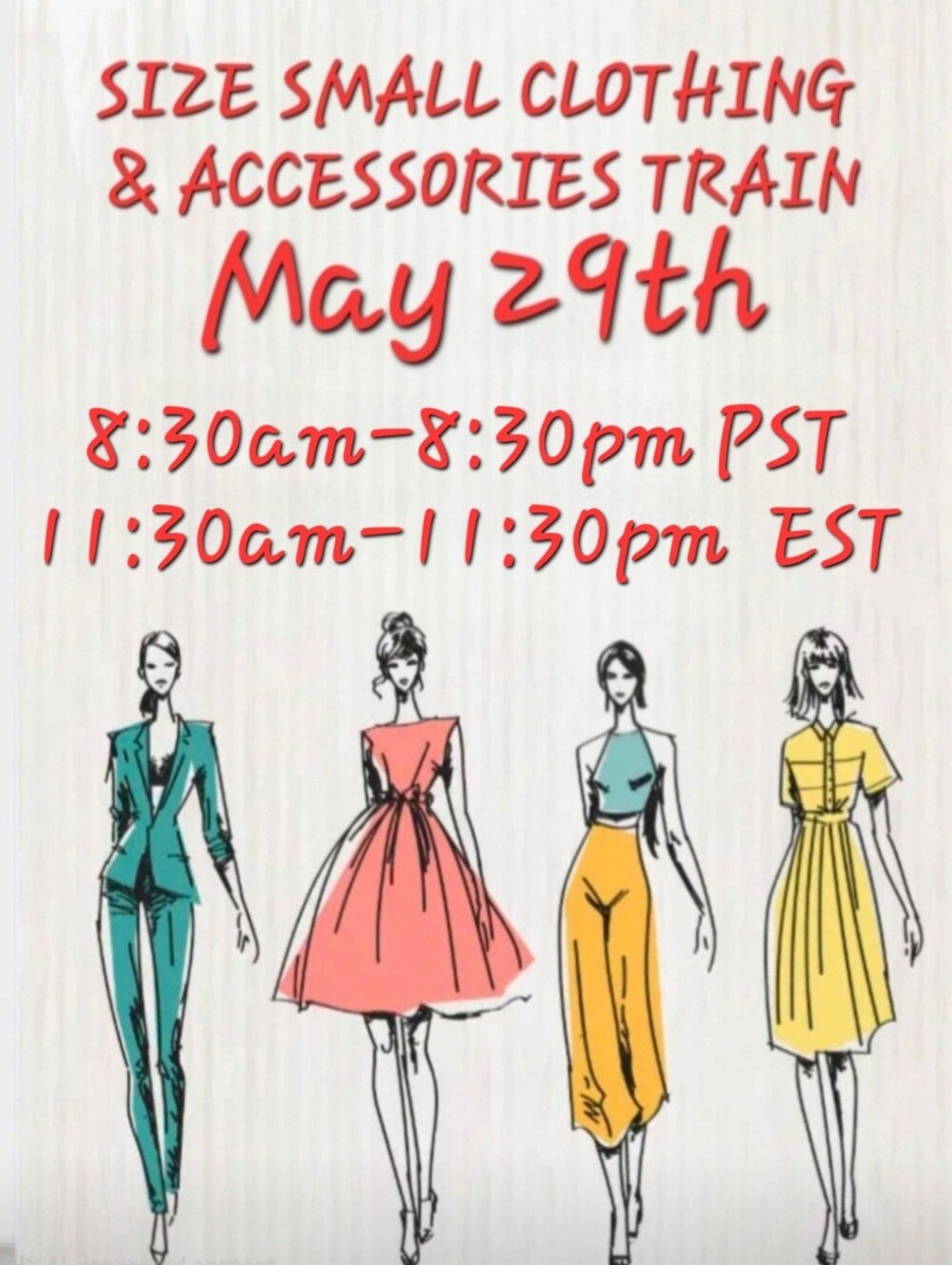 Size Small Clothing & Accessories Train May 29th